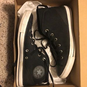 Converse Black/Charcoal high tops